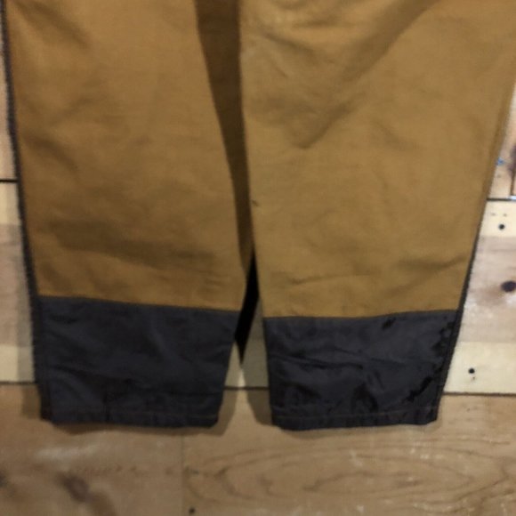 Vintage American Field Canvas Brush Field Hunting Pants Mens Size 40x30 Brown - Picture 8 of 10